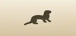 Ferret silhouette