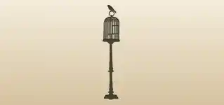 Birdcage silhouette