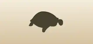 Turtle silhouette