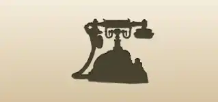 Telephone silhouette
