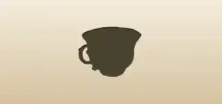 Cup of Coffee silhouette