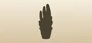 Cactus silhouette