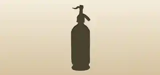 Soda Siphon silhouette