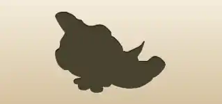 Piggy Bank silhouette