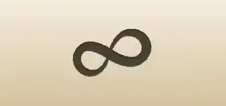 Infinity Symbol silhouette