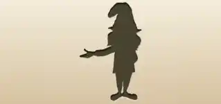 Leprechaun silhouette
