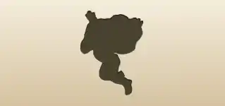 Angel silhouette