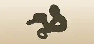 Snake silhouette