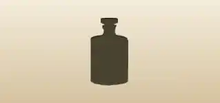 Decanter silhouette