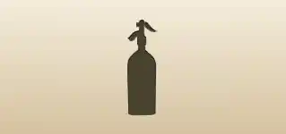 Soda Siphon silhouette