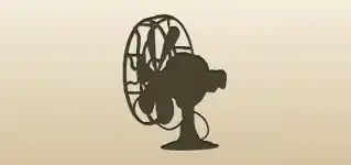 Electric Fan silhouette