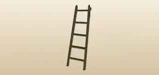 Ladder silhouette