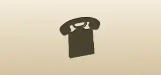 Telephone silhouette