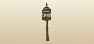 Birdcage silhouette