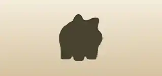 Piggy Bank silhouette