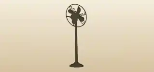 Electric Fan silhouette
