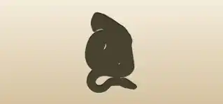 Snake silhouette