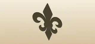 Fleur-de-Lis silhouette