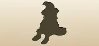 Leprechaun silhouette