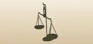 Balance Scale silhouette