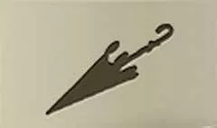 Umbrella silhouette