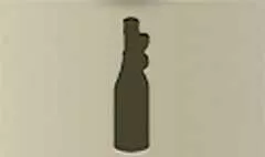 Champagne silhouette