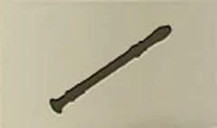 Flute silhouette