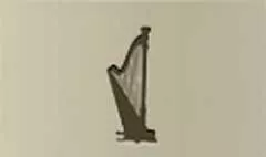 Harp silhouette