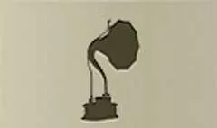 Phonograph silhouette