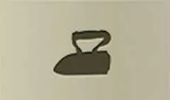Iron silhouette