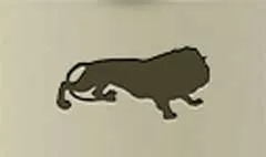 Lion silhouette