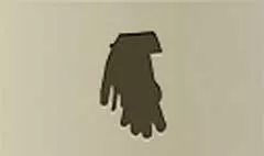 Gloves silhouette