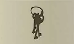 Keys silhouette