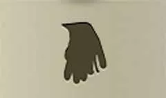 Gloves silhouette