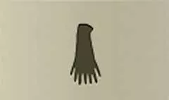 Gloves silhouette