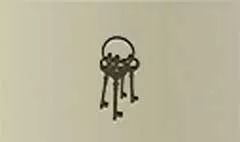 Keys silhouette