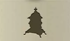 Clock silhouette