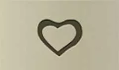 Heart silhouette