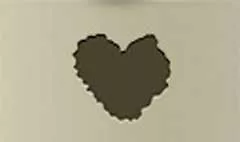 Heart silhouette