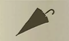 Umbrella silhouette