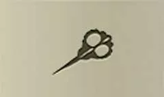 Scissors silhouette