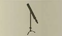 Telescope silhouette