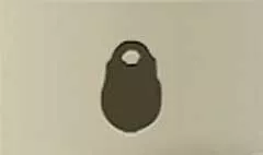 Padlock silhouette