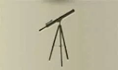 Telescope silhouette