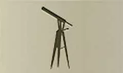 Telescope silhouette