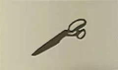 Scissors silhouette