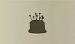 Pincushion silhouette