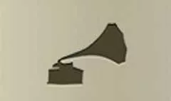 Phonograph silhouette