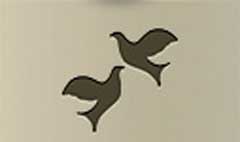 Two Doves silhouette