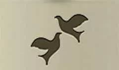 Two Doves silhouette